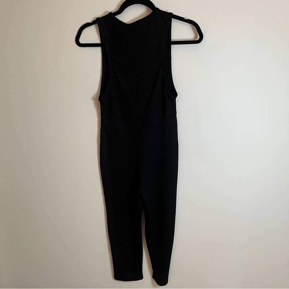 Missguided Jumpsuit Black Size 4 NWOT 004 - Picture 3 of 11